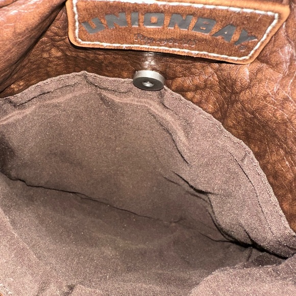 Vintage UNIONBAY Brown Crossbody Bag with Colorful Wallet bundle - Picture 6 of 8